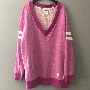 Victoria’s Secret Pink V-neck Sweatshirt